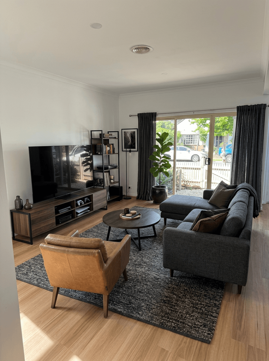 Interior design in Scandinavian style — Living Room by GenRoom AI