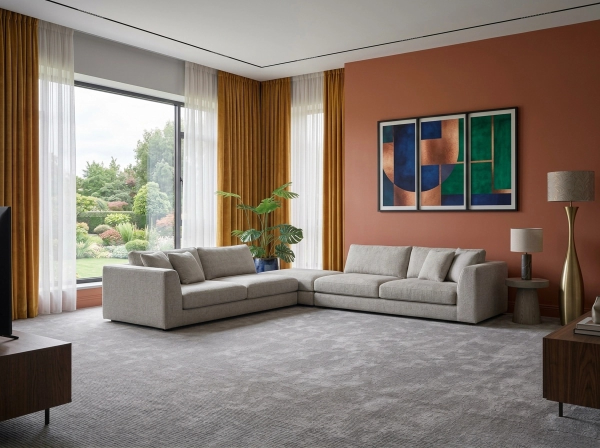 Interior design in Contemporary style — Living Room by GenRoom AI