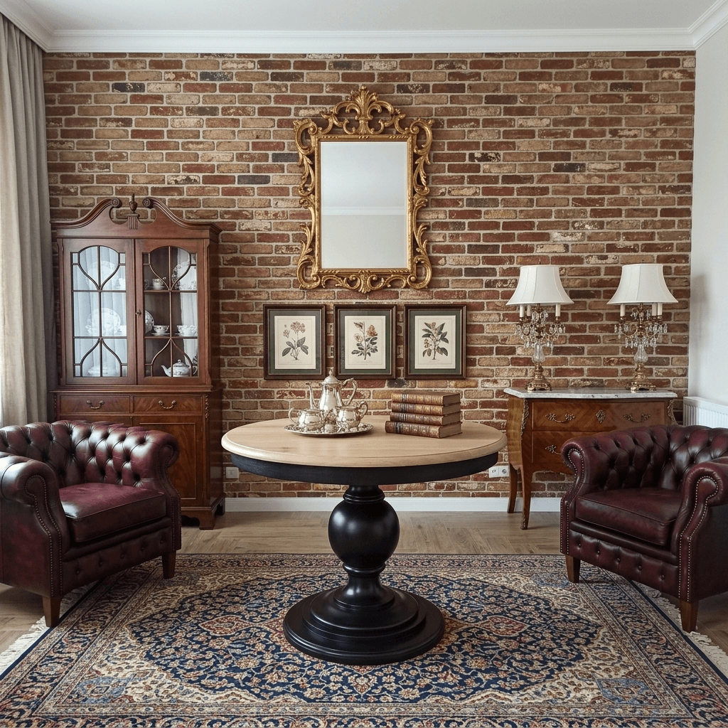 Classic Living Room design — interior photo by GenRoom AI