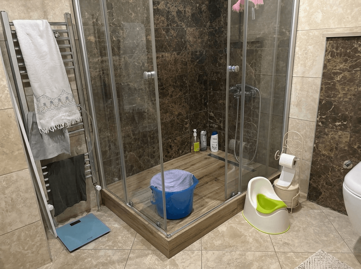 Bathroom interior in no_style style — photo by GenRoom AI