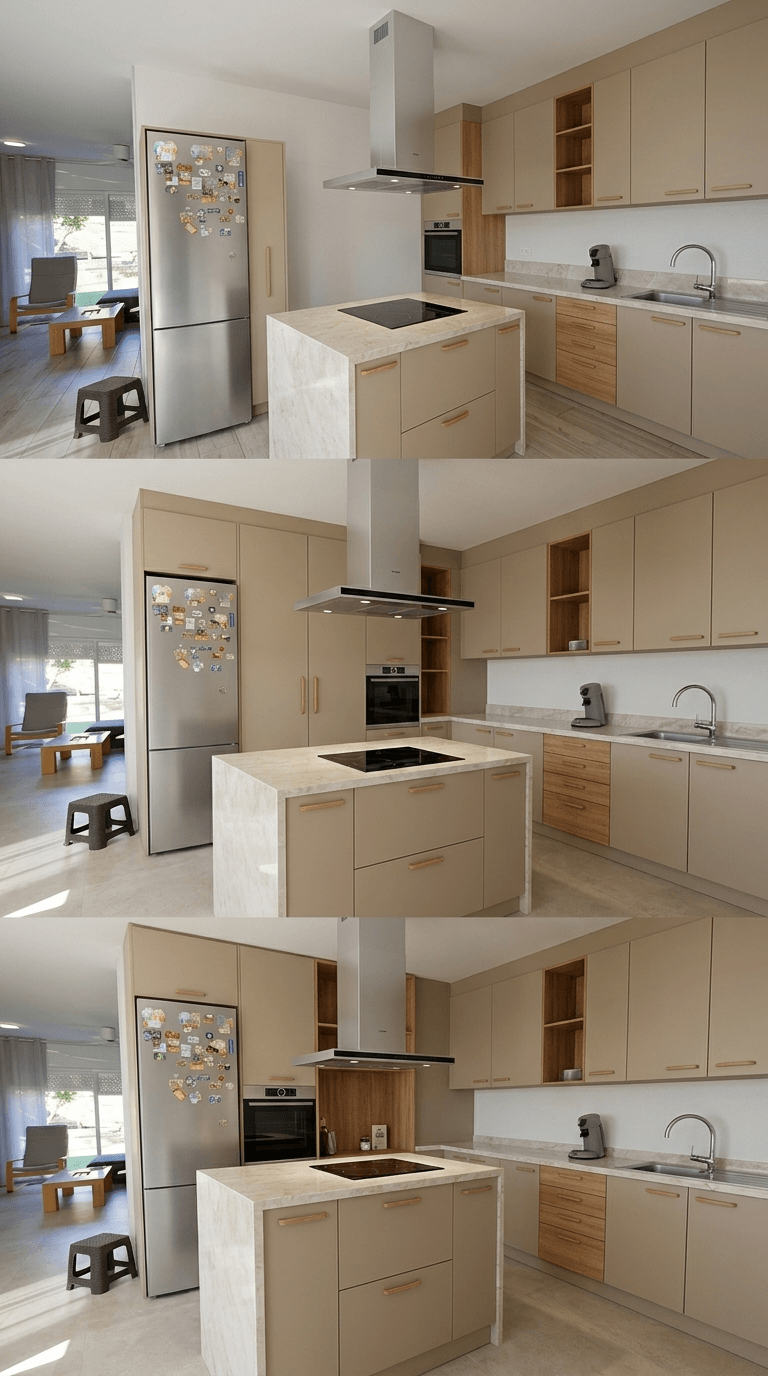 Kitchen interior in no_style style — photo by GenRoom AI