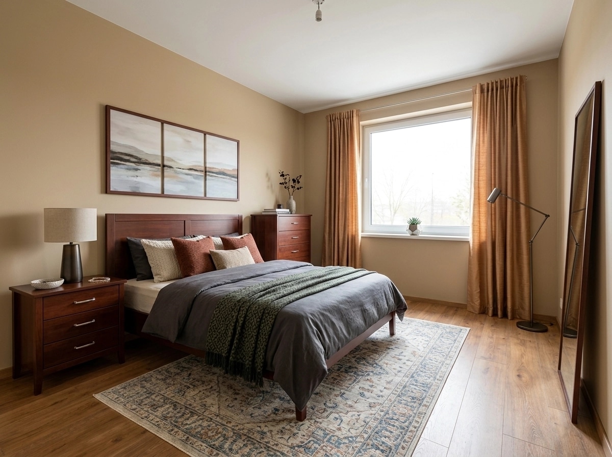 Interior design in Contemporary style — Bedroom by GenRoom AI