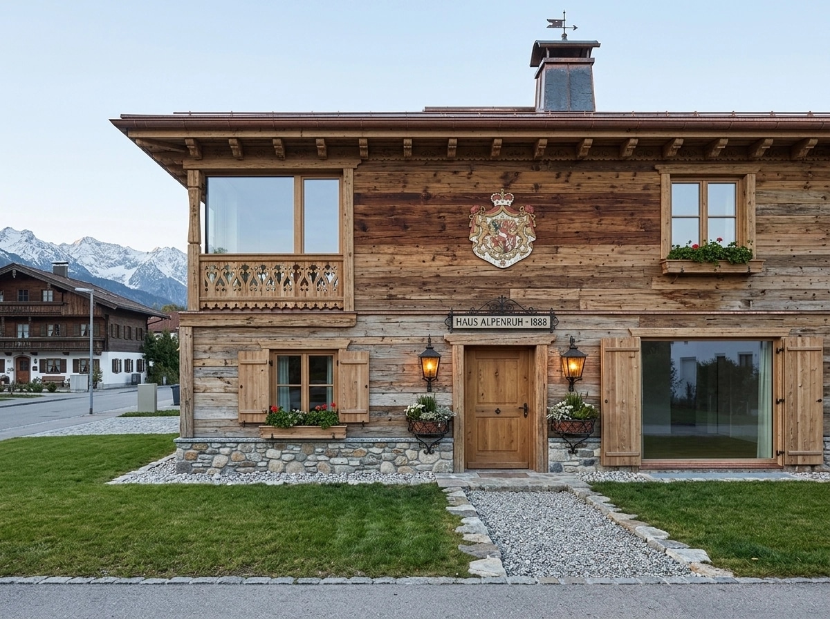Facade design in Chalet Facade style — Facade by GenRoom AI