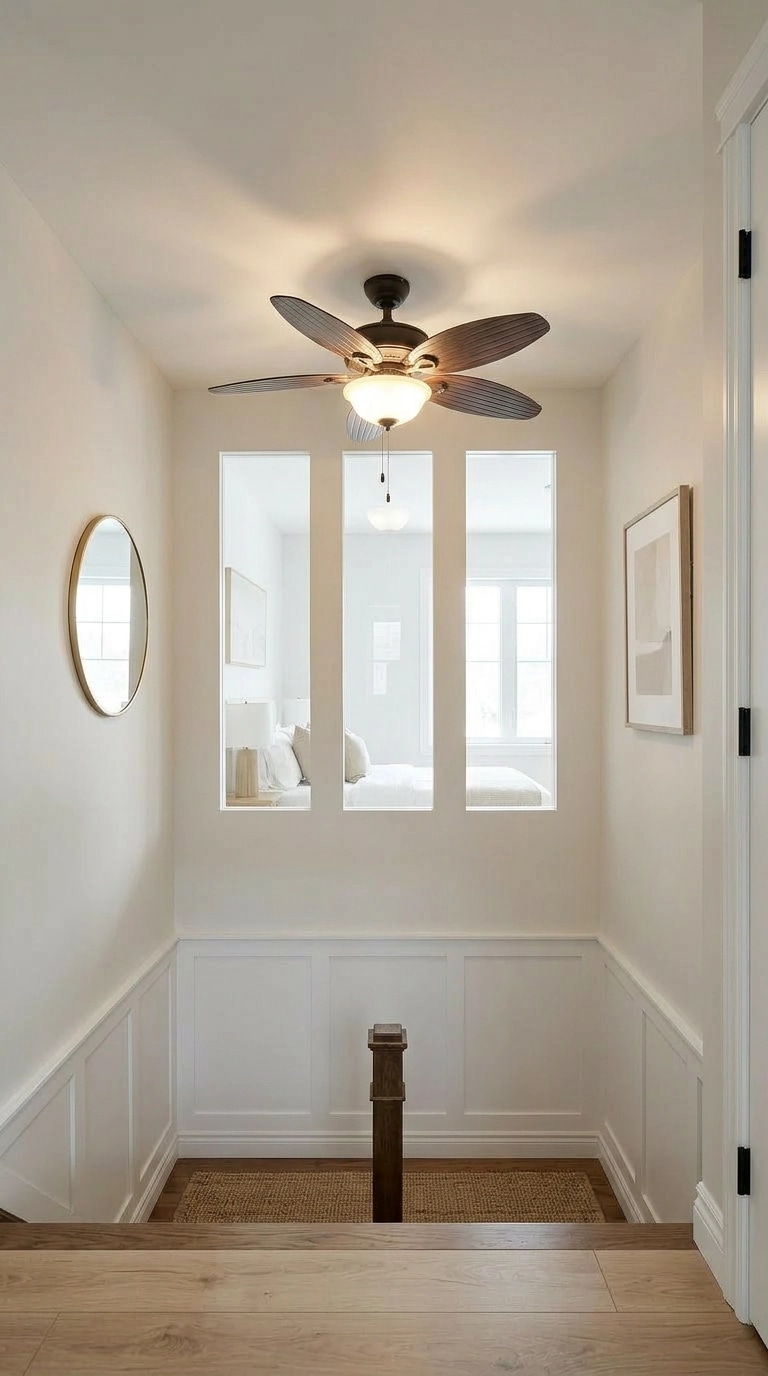 Hallway interior in Transitional style — photo by GenRoom AI