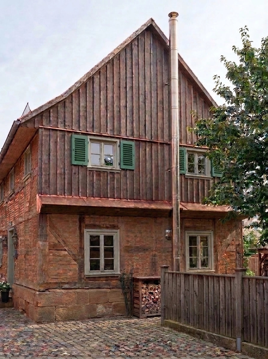 Facade design in Barnhouse Facade style — Facade by GenRoom AI