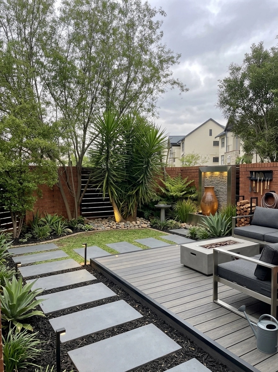 Contemporary Yard Yard design — yard photo by GenRoom AI