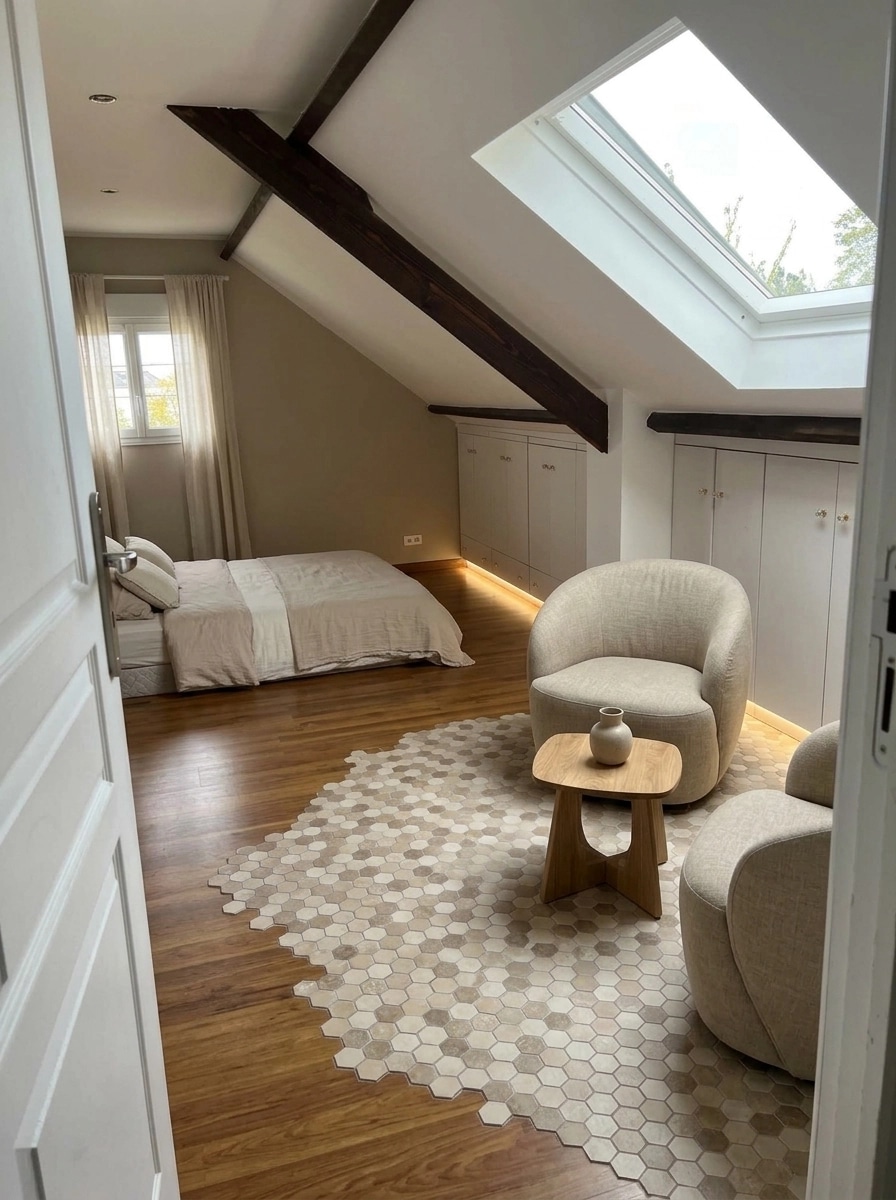 Scandinavian Bedroom design — interior photo by GenRoom AI