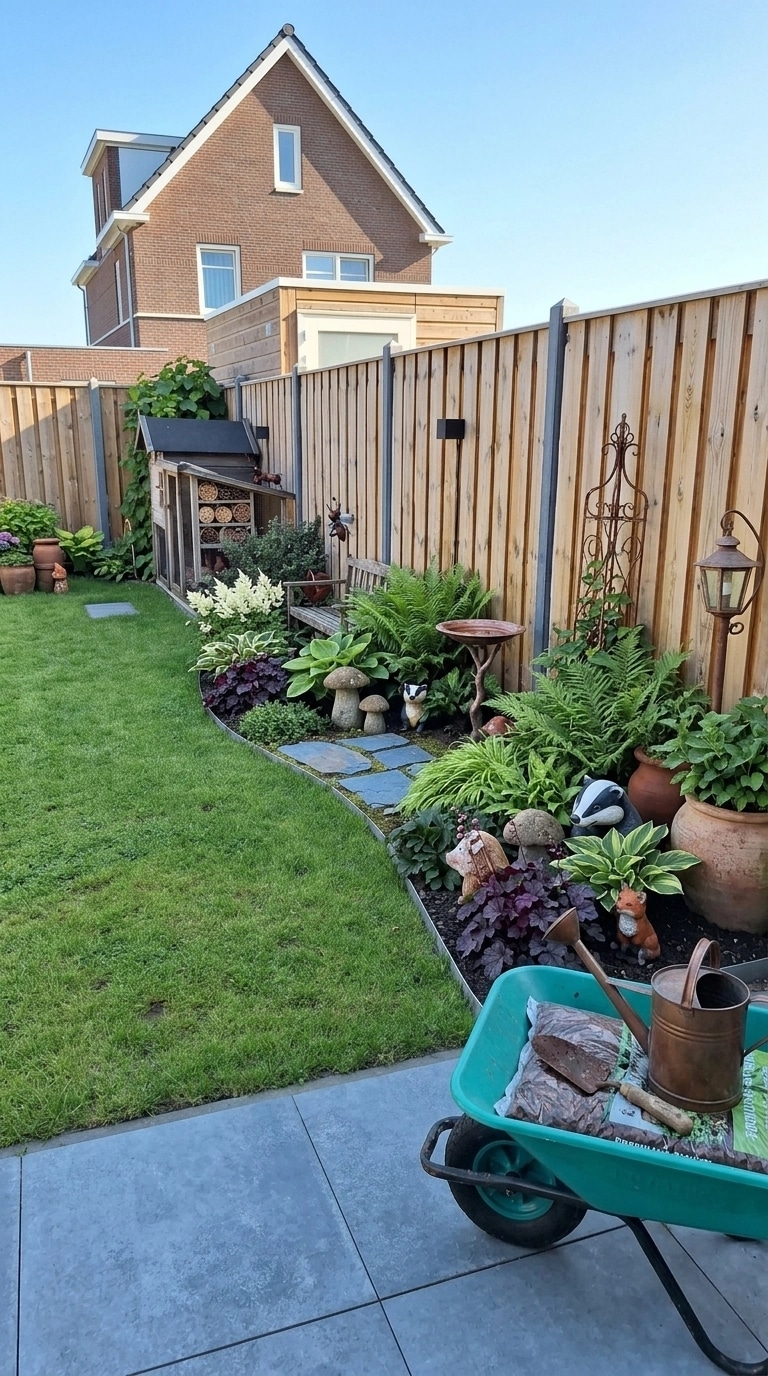 Country Rustic Garden الفناء design — yard photo by GenRoom AI