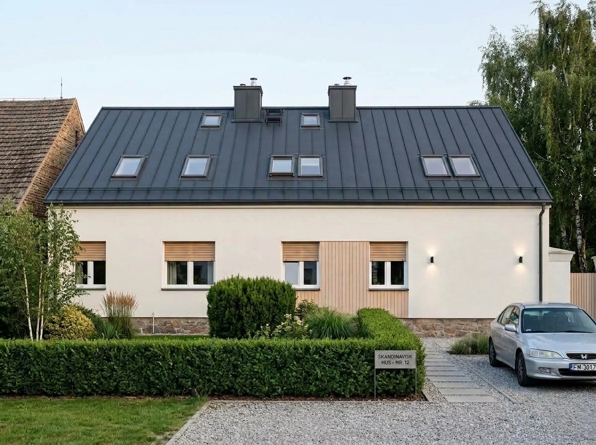 Scandinavian Facade Facade design — facade photo by GenRoom AI
