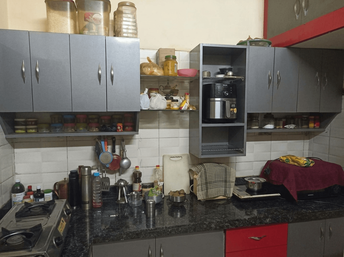 Kitchen interior in no_style style — photo by GenRoom AI