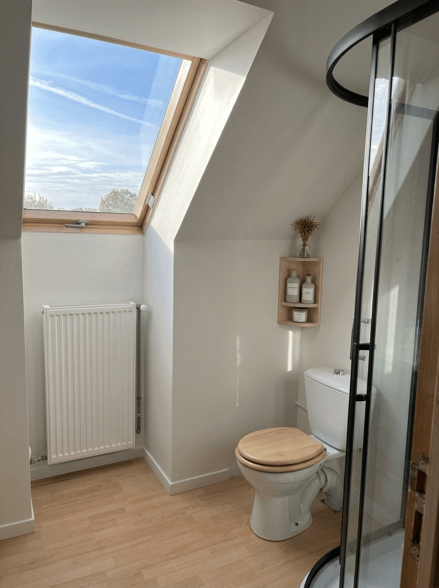 Bathroom interior in no_style style — photo by GenRoom AI