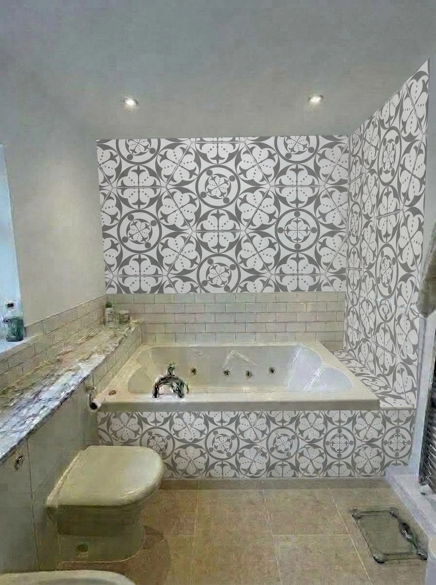 Bathroom interior in no_style style — photo by GenRoom AI