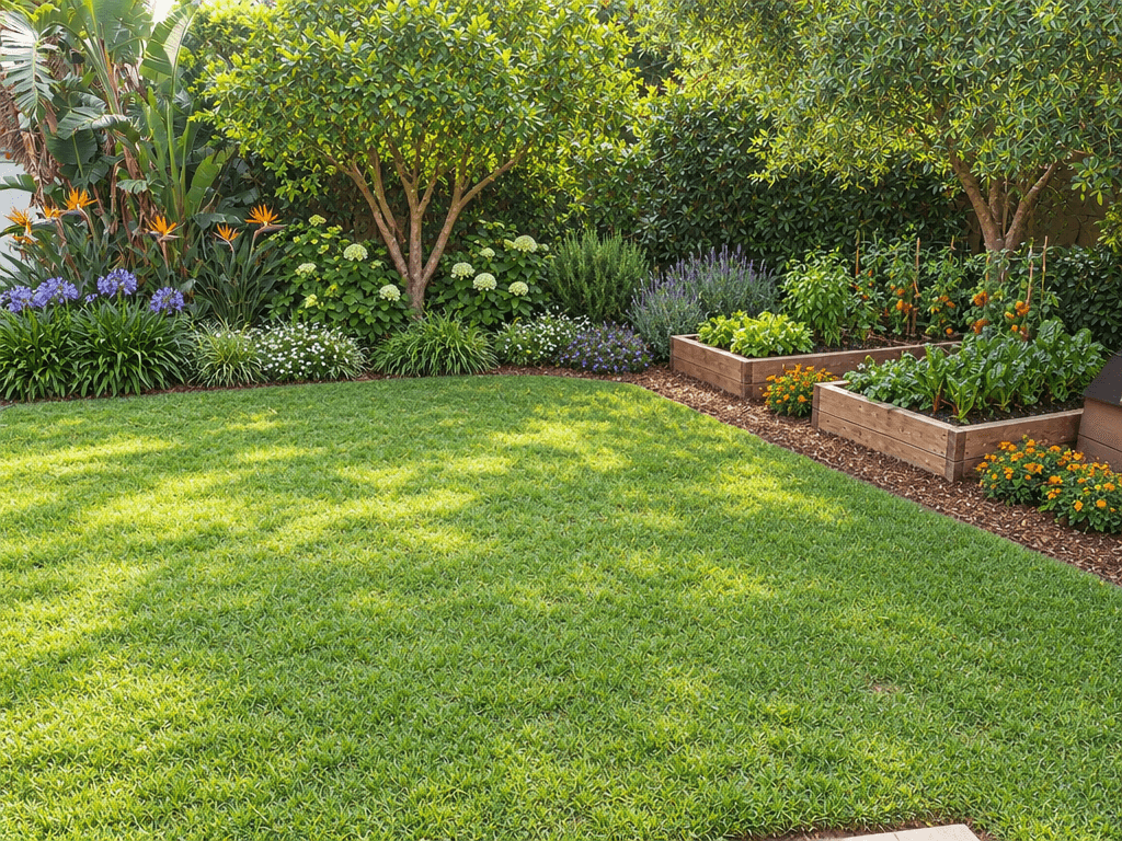 Yard design in no_style style — photo by GenRoom AI