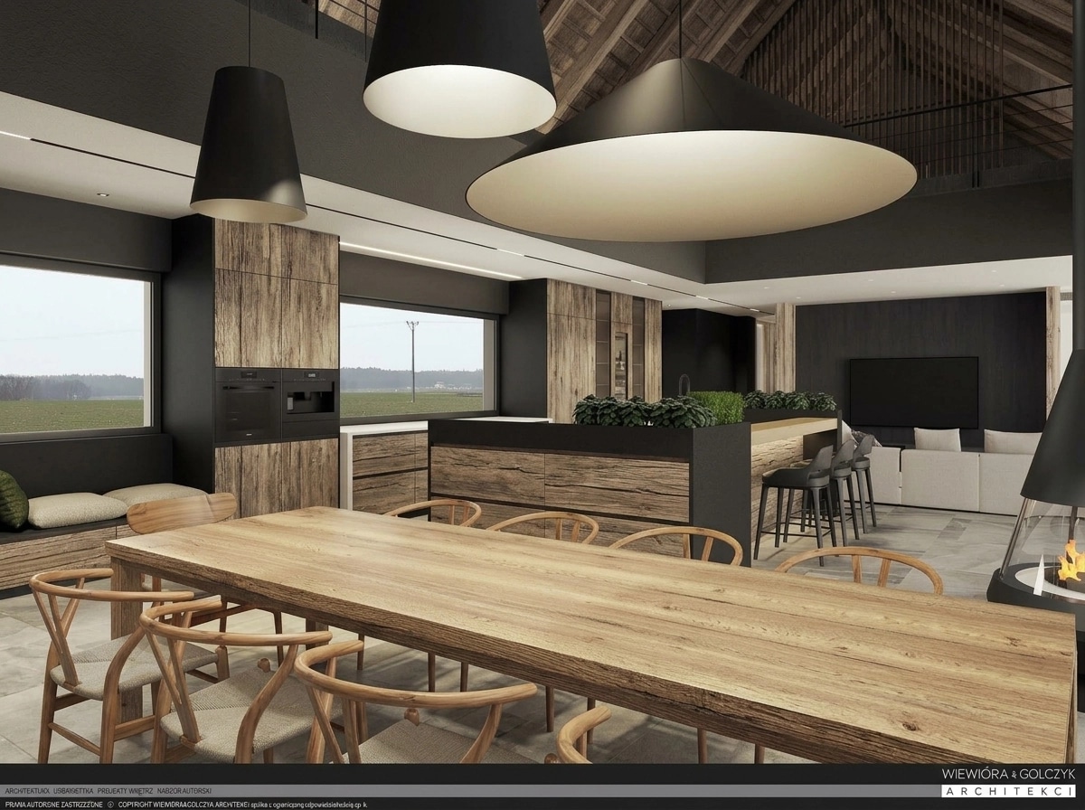 Kitchen interior in no_style style — photo by GenRoom AI