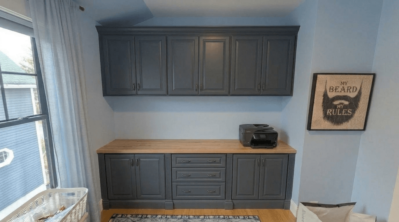 Interior design in Classic style — home_office by GenRoom AI
