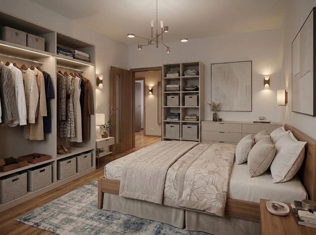 Interior design in Contemporary style — Bedroom by GenRoom AI