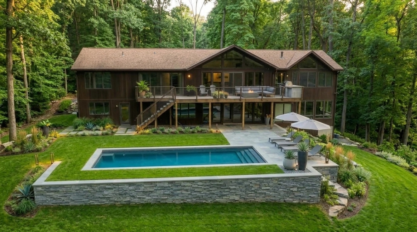 Contemporary Yard Yard design — yard photo by GenRoom AI