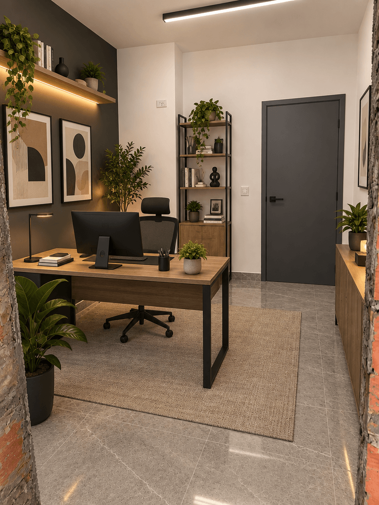 Office interior in no_style style — photo by GenRoom AI