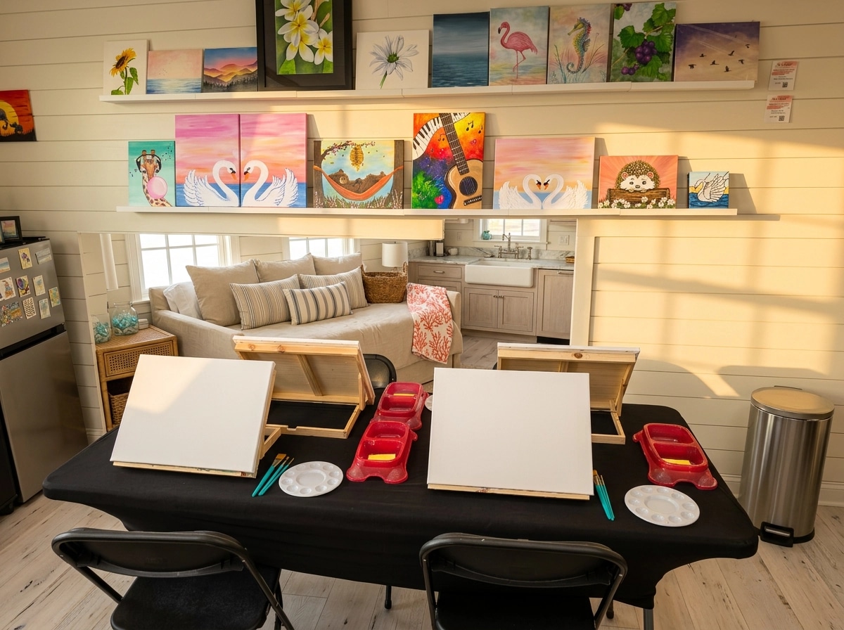 Interior design in Coastal / Hamptons style — studio by GenRoom AI