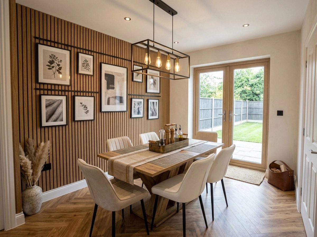 Interior design in Modern Farmhouse style — dining_room by GenRoom AI