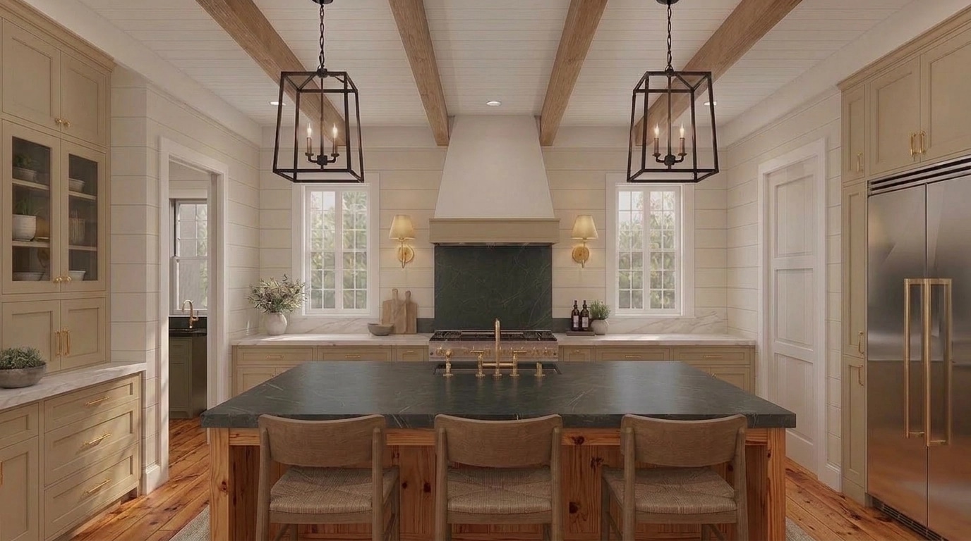 Kitchen interior in no_style style — photo by GenRoom AI