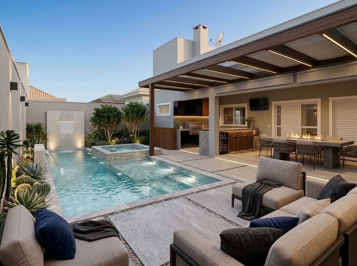 Contemporary Yard Yard design — yard photo by GenRoom AI