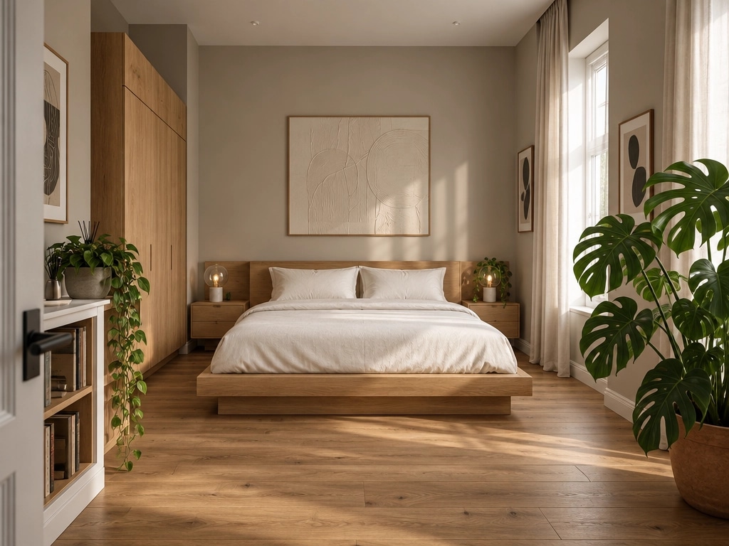 Contemporary Bedroom design — interior photo by GenRoom AI