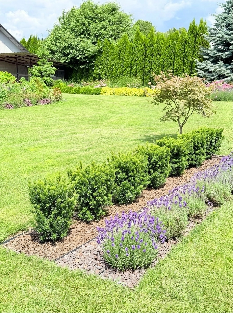 Yard design in no_style style — photo by GenRoom AI