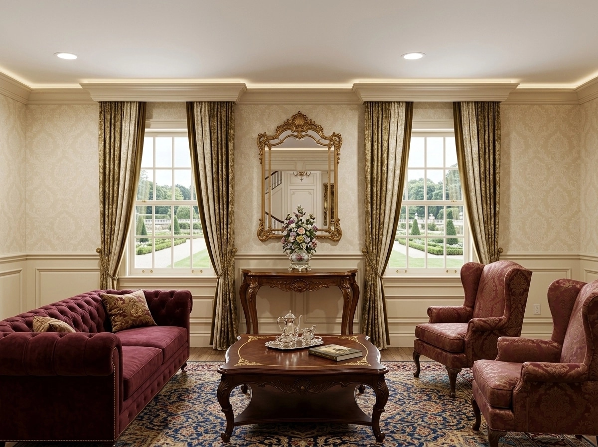 Interior design in Classic style — Living Room by GenRoom AI