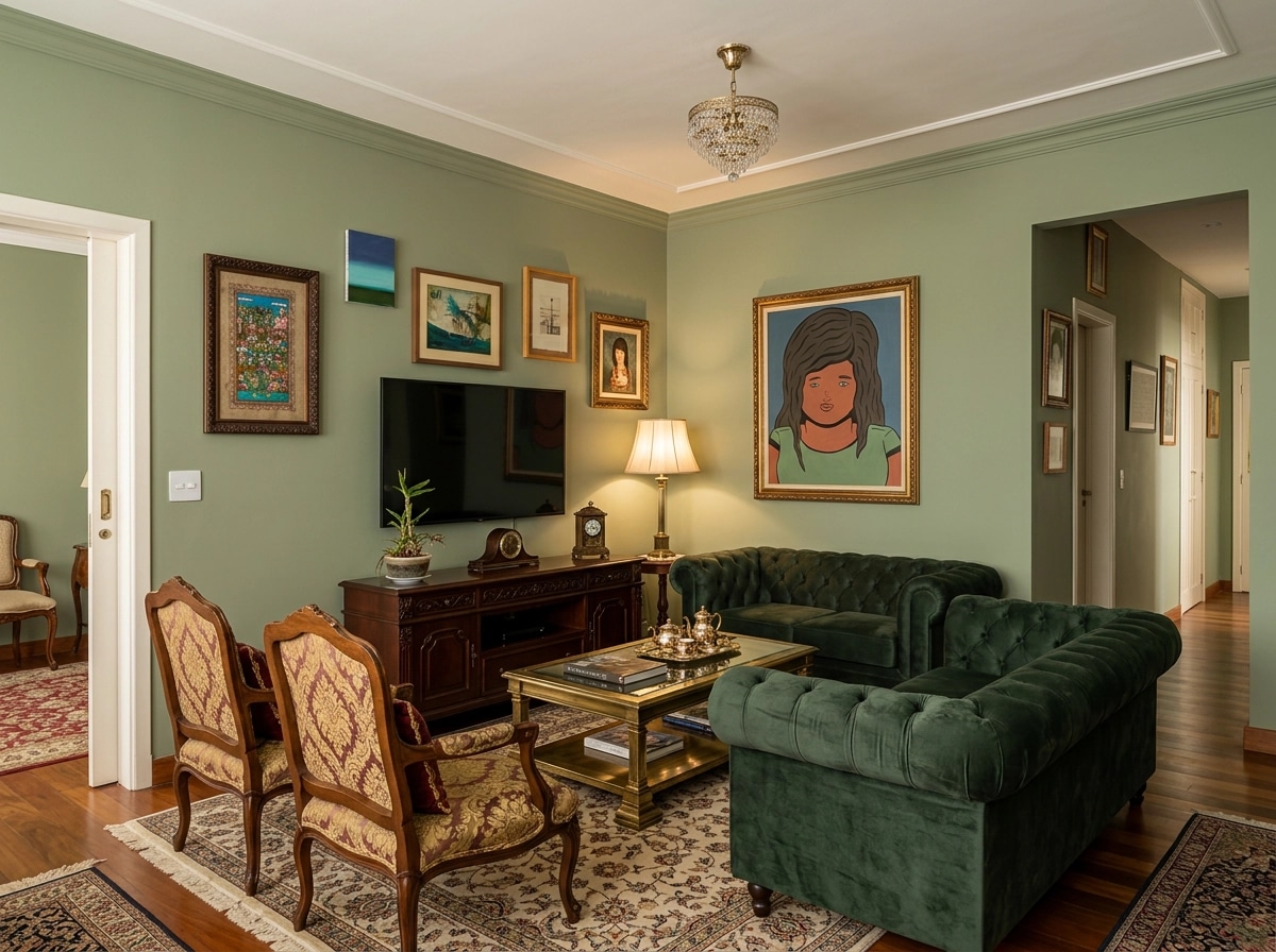 Interior design in Classic style — Living Room by GenRoom AI