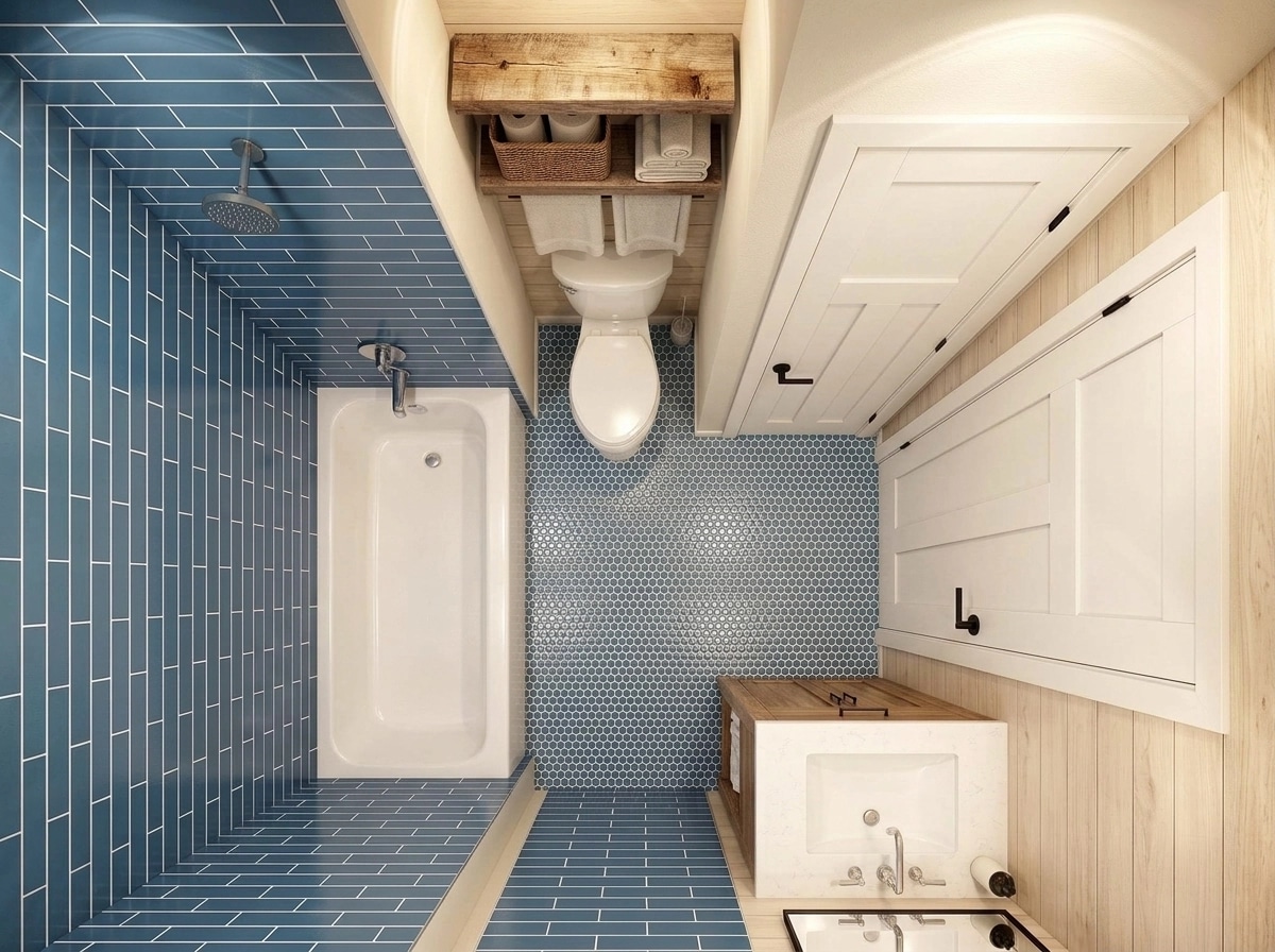 Interiördesign i stilen Modern Farmhouse — Vardagsrum av GenRoom AI