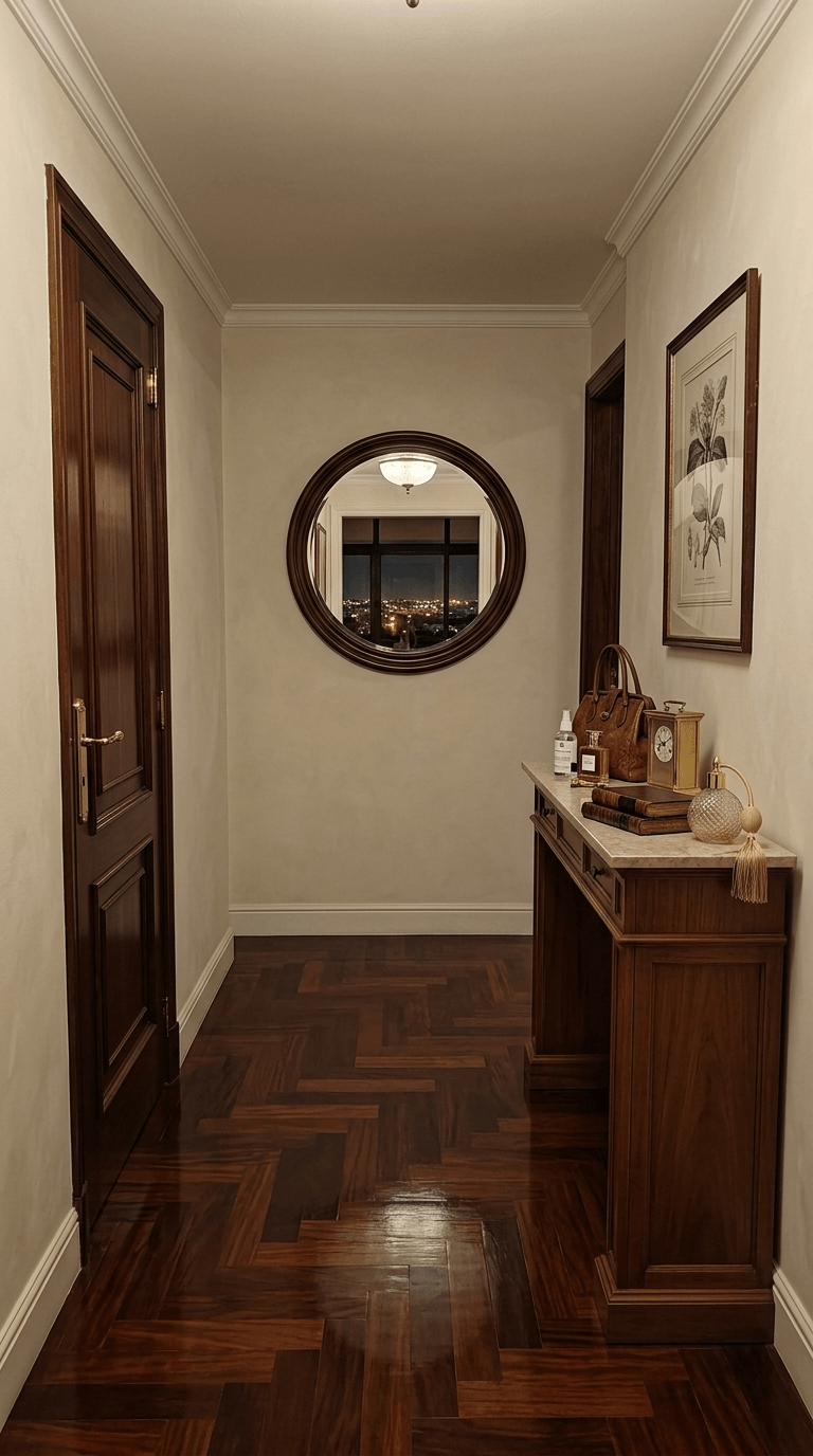 Hallway interior in no_style style — photo by GenRoom AI