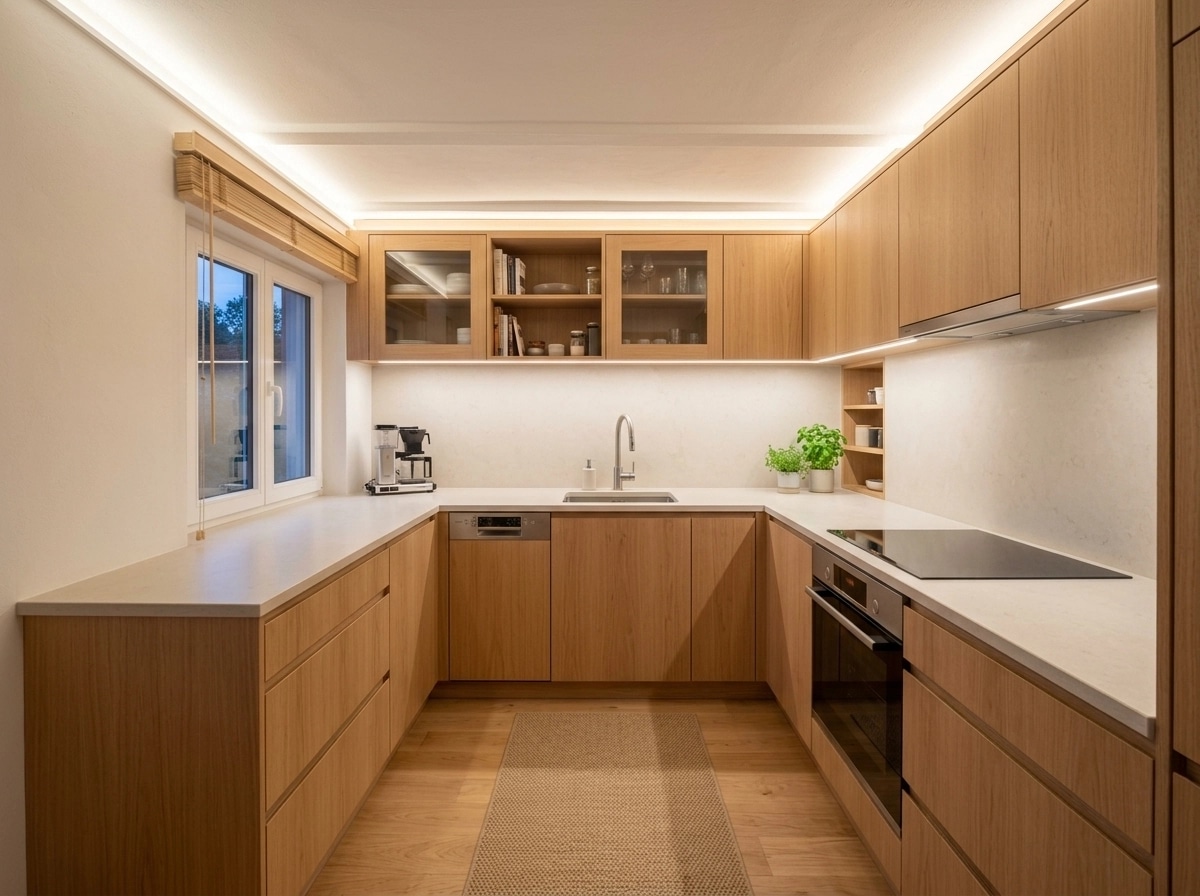 Kitchen interior in no_style style — photo by GenRoom AI