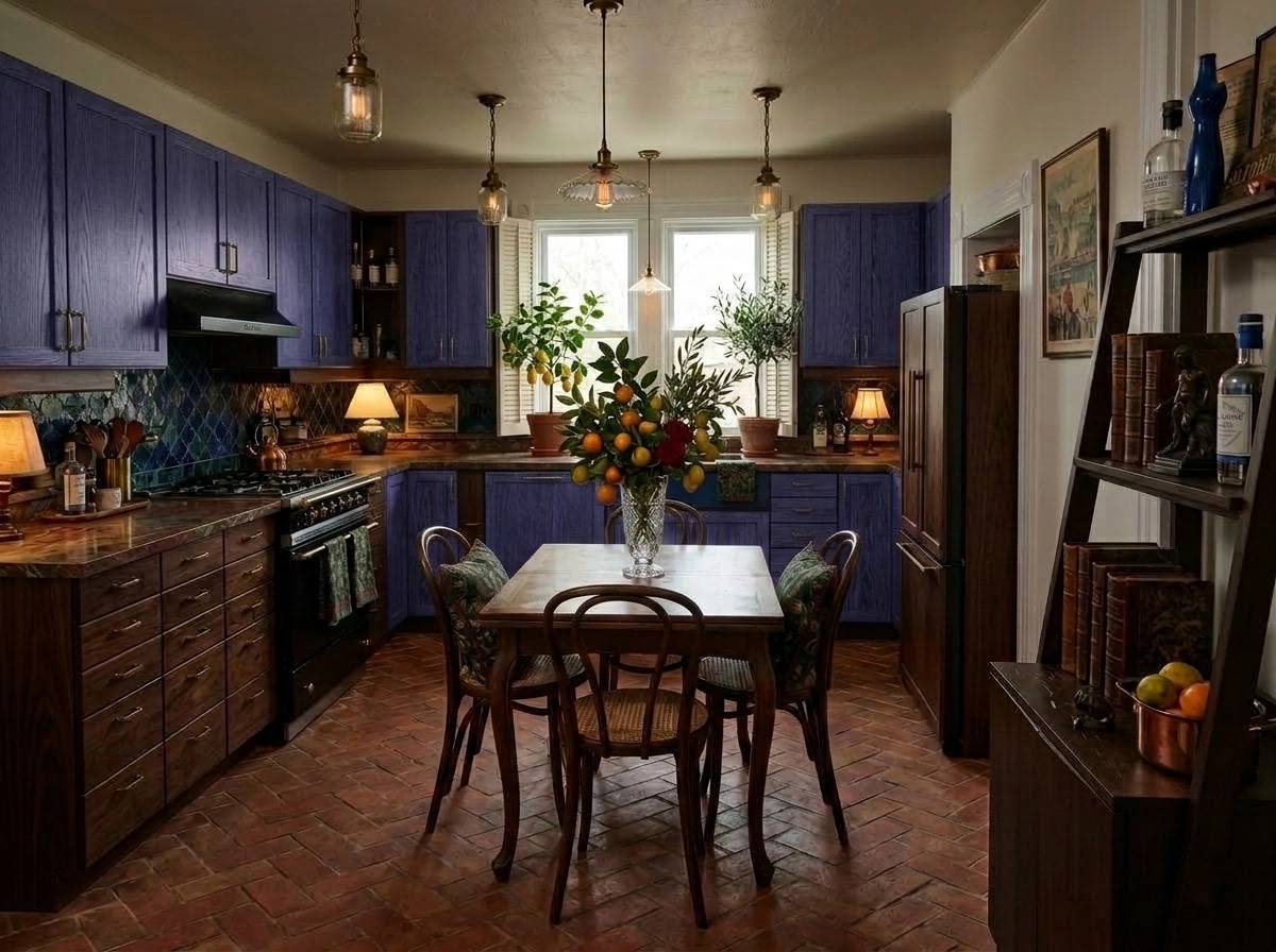Kitchen interior in no_style style — photo by GenRoom AI