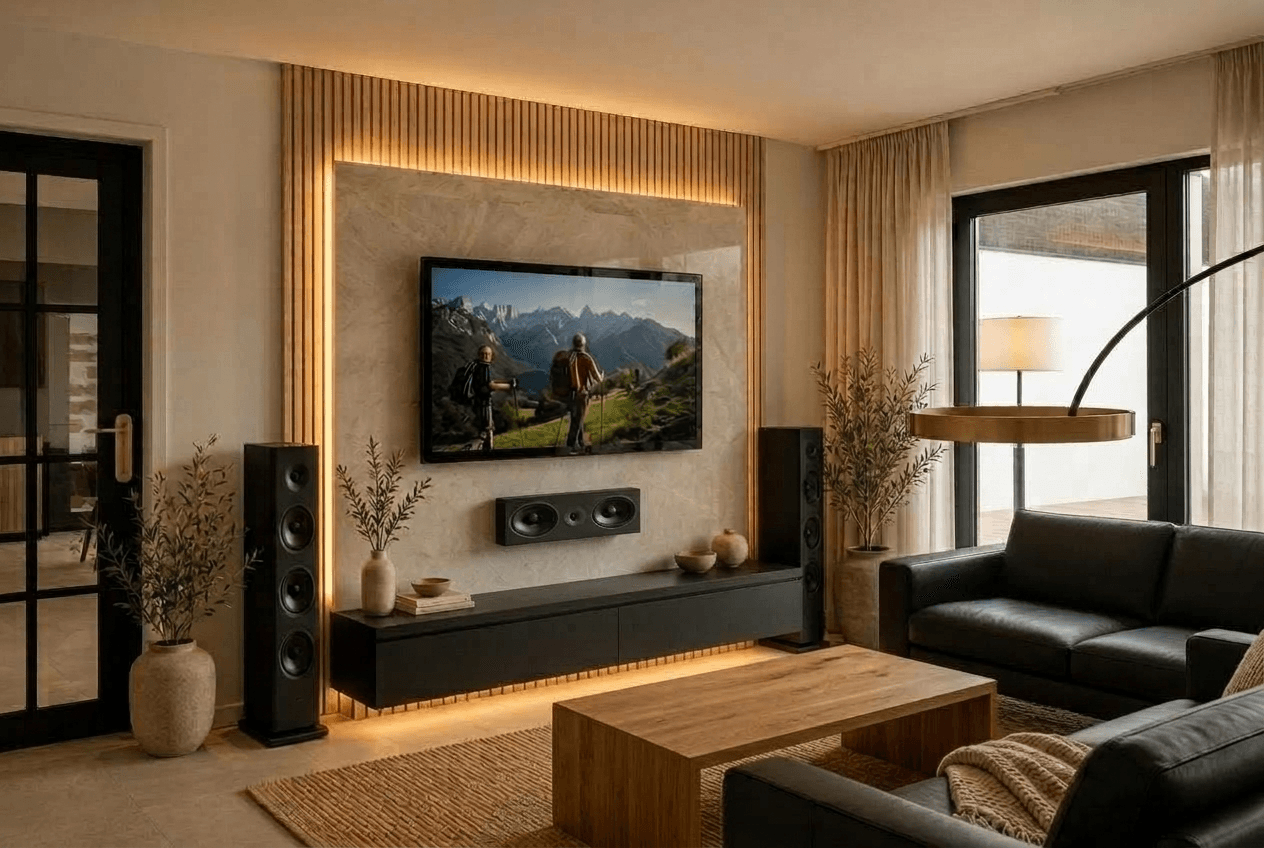 Interior design in Japandi style — Living Room by GenRoom AI