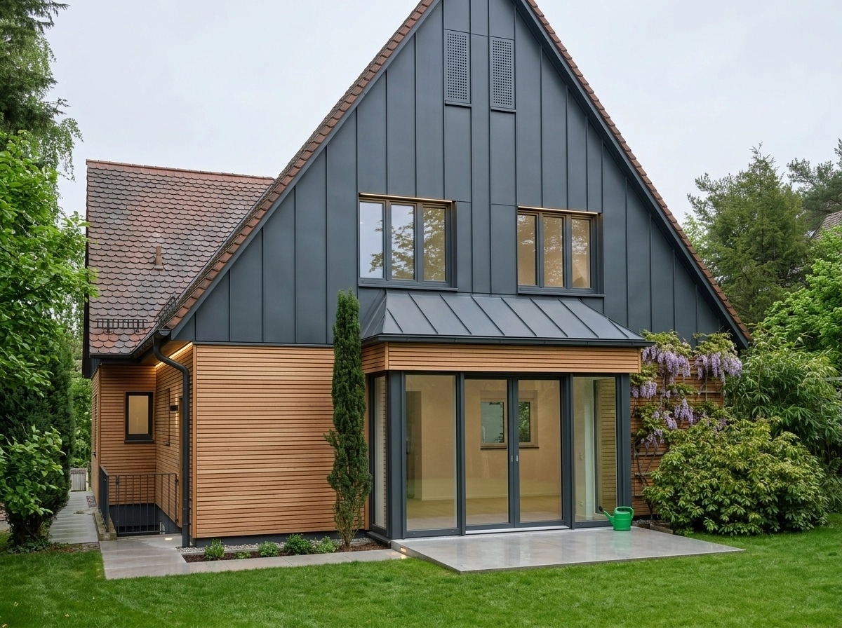Facade design in German Modernist Facade style — Facade by GenRoom AI