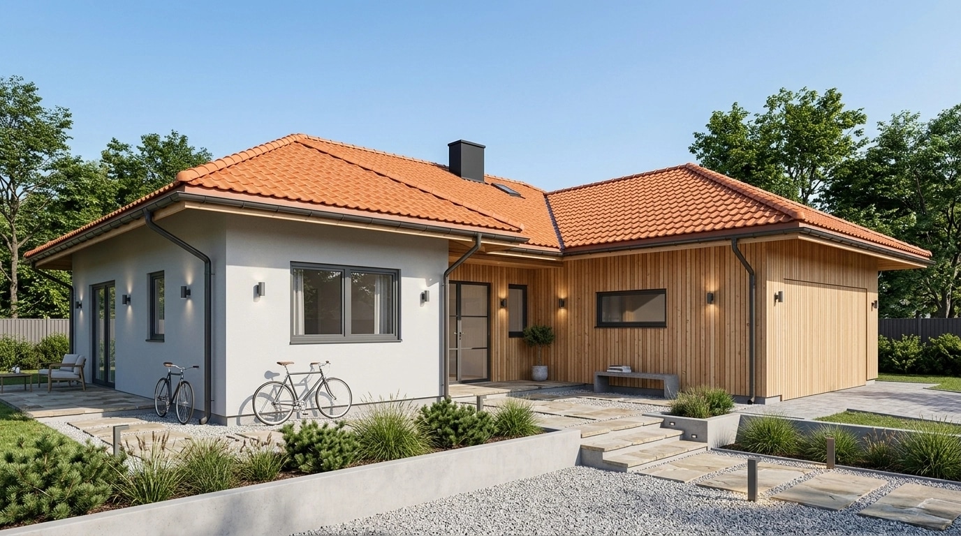 Scandinavian Facade Facade design — facade photo by GenRoom AI