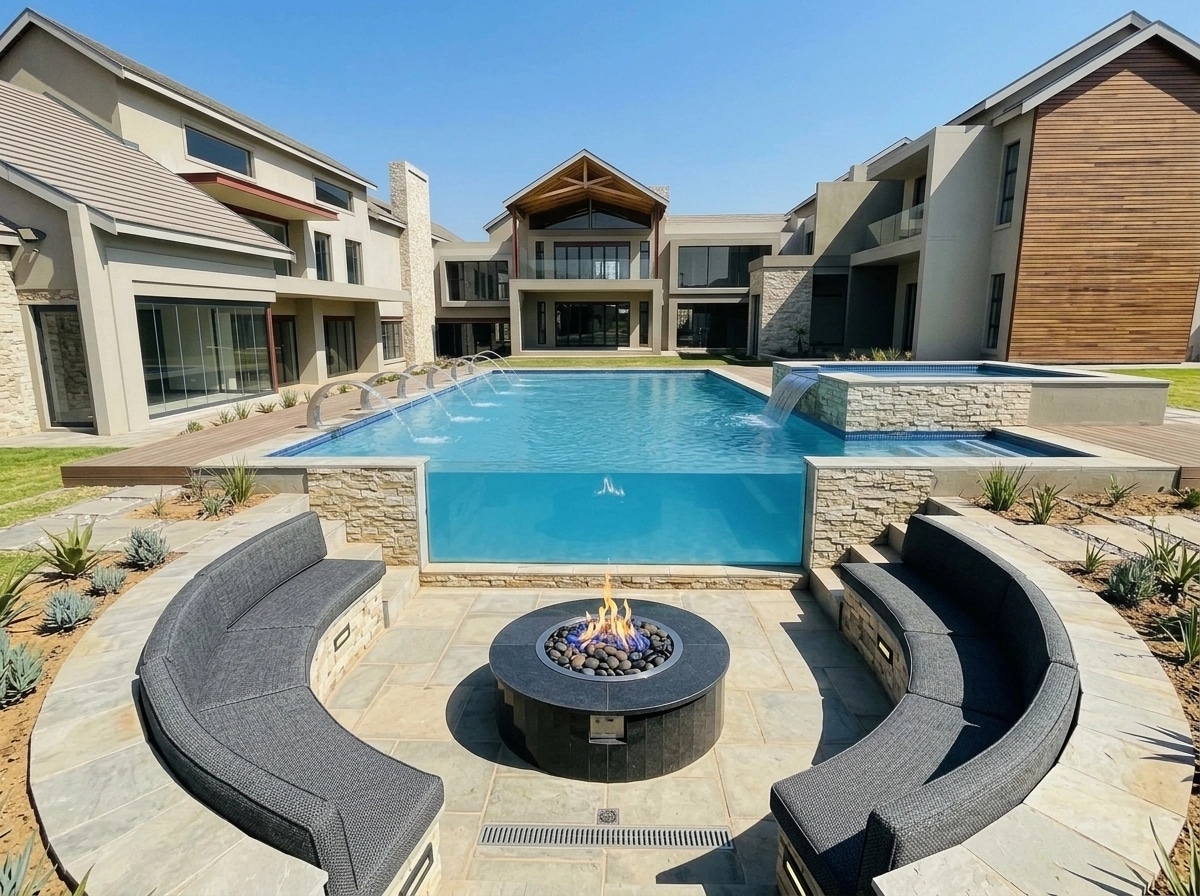 Yard design in no_style style — photo by GenRoom AI
