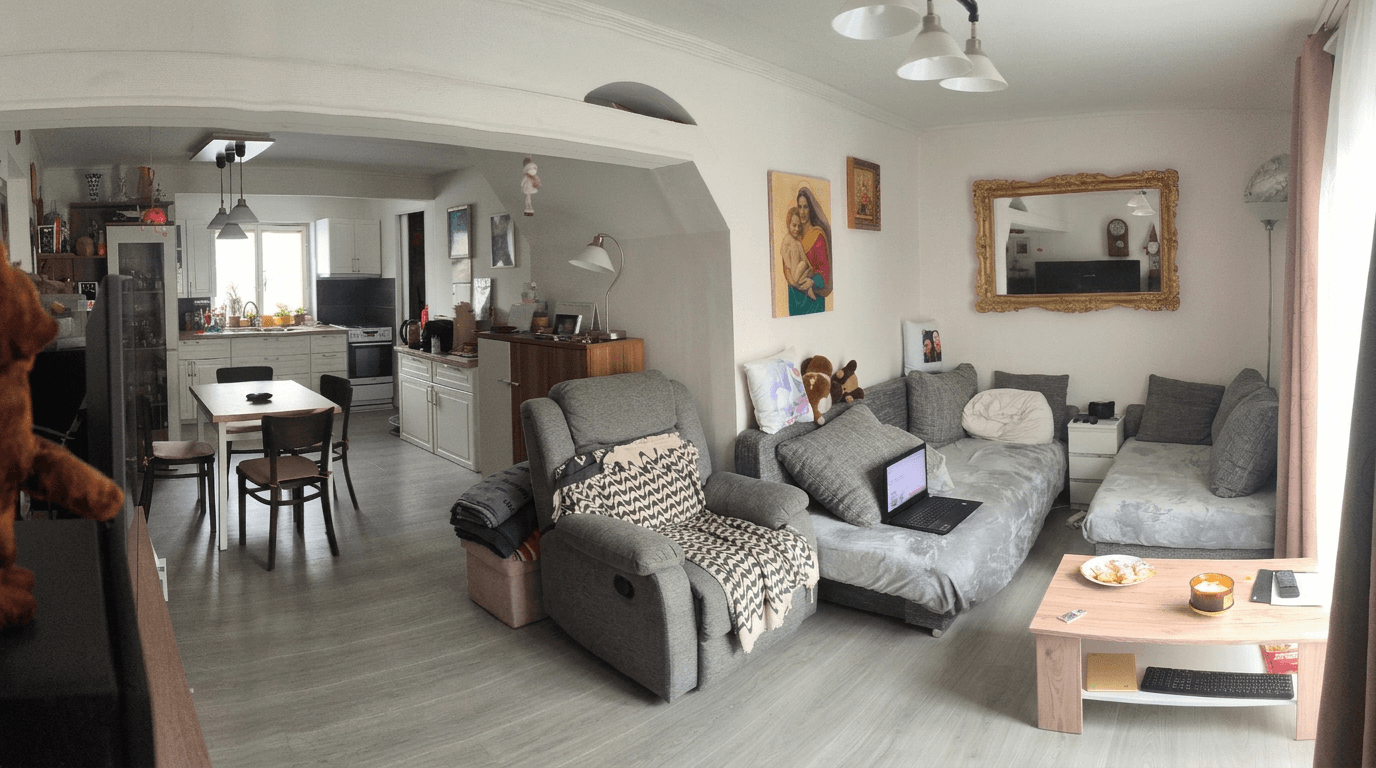 Interior design in Scandinavian style — Kitchen by GenRoom AI