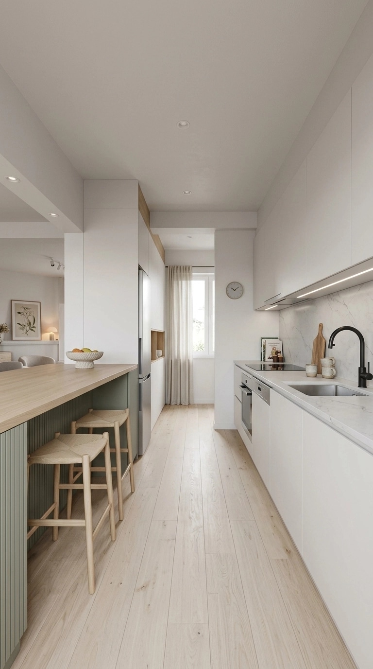 Interior design in Scandinavian style — Kitchen by GenRoom AI