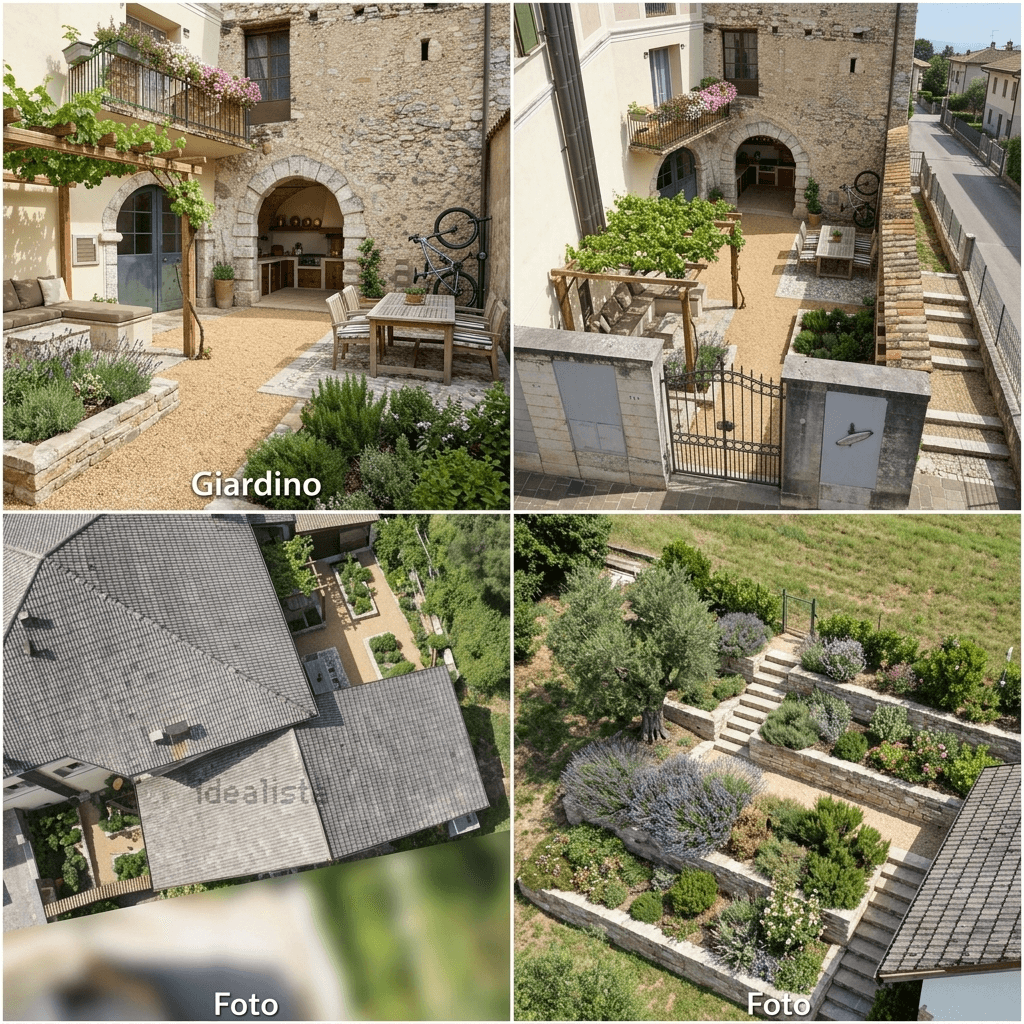 Yard design in no_style style — photo by GenRoom AI