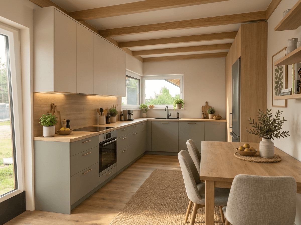 Kitchen interior in no_style style — photo by GenRoom AI