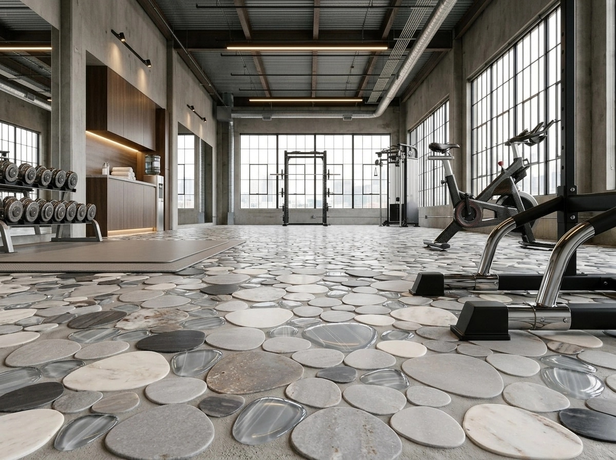 Interior design in Contemporary style — gym by GenRoom AI