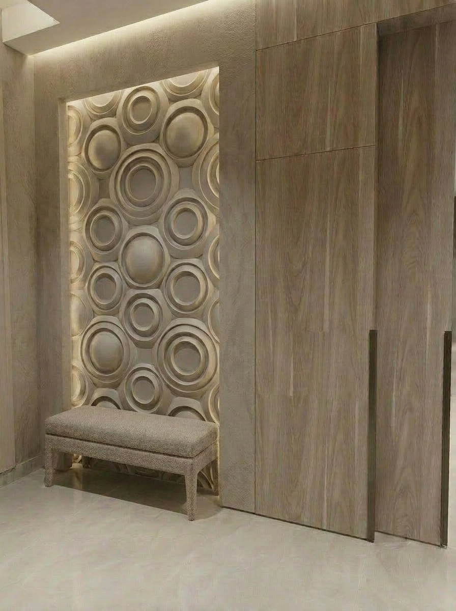 Interior design in Contemporary style — Hallway by GenRoom AI
