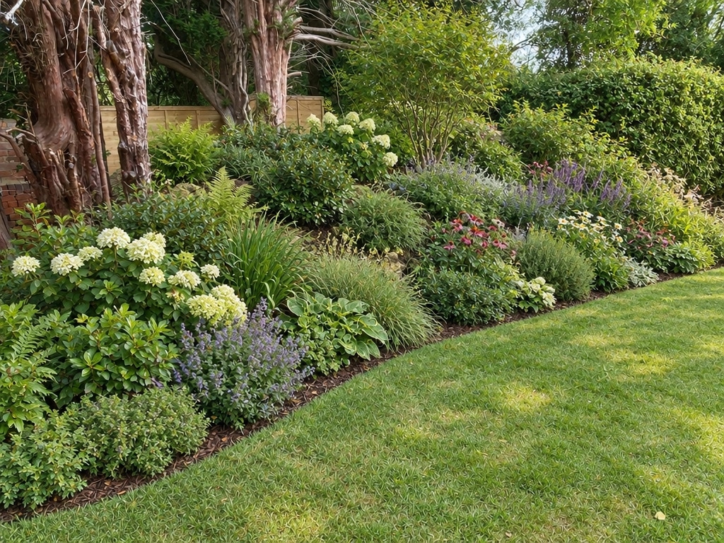 Landscape design in English Cottage Garden style — Yard by GenRoom AI