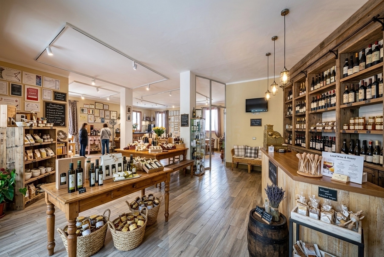 Interior design in Modern Farmhouse style — shop by GenRoom AI