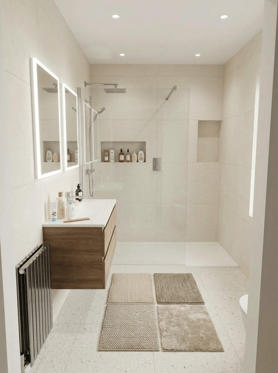 Bathroom interior in no_style style — photo by GenRoom AI
