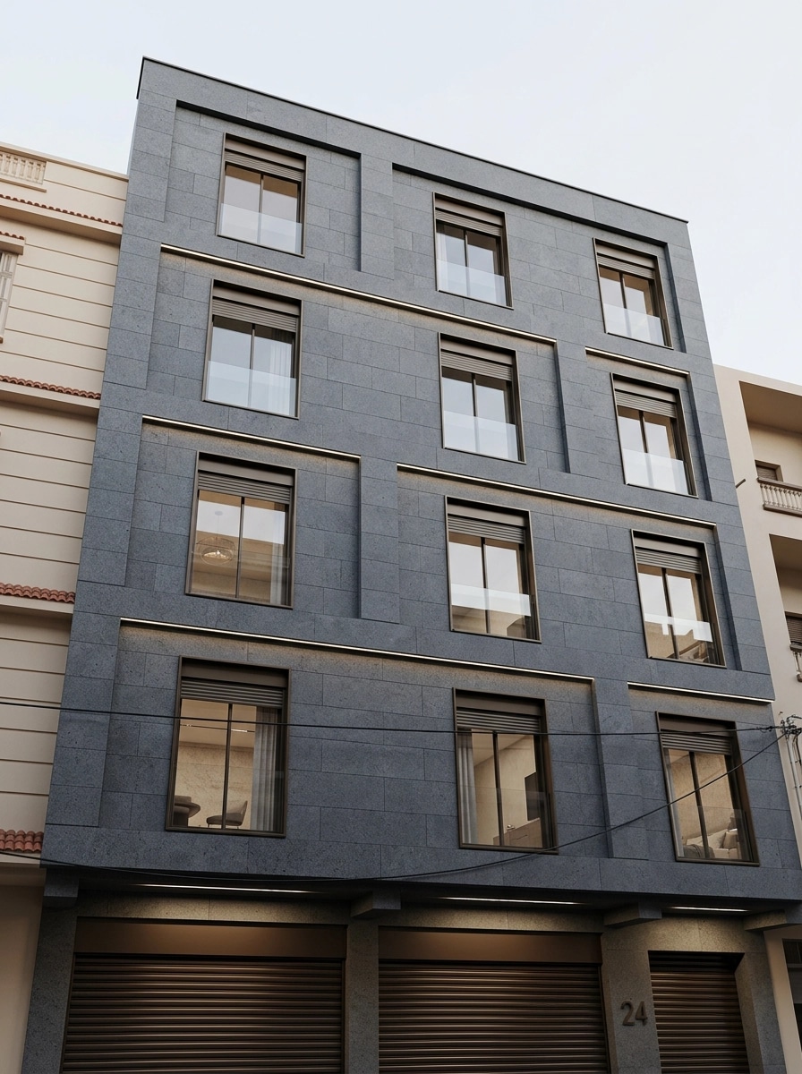 Facade design in Minimalist Facade style — Facade by GenRoom AI
