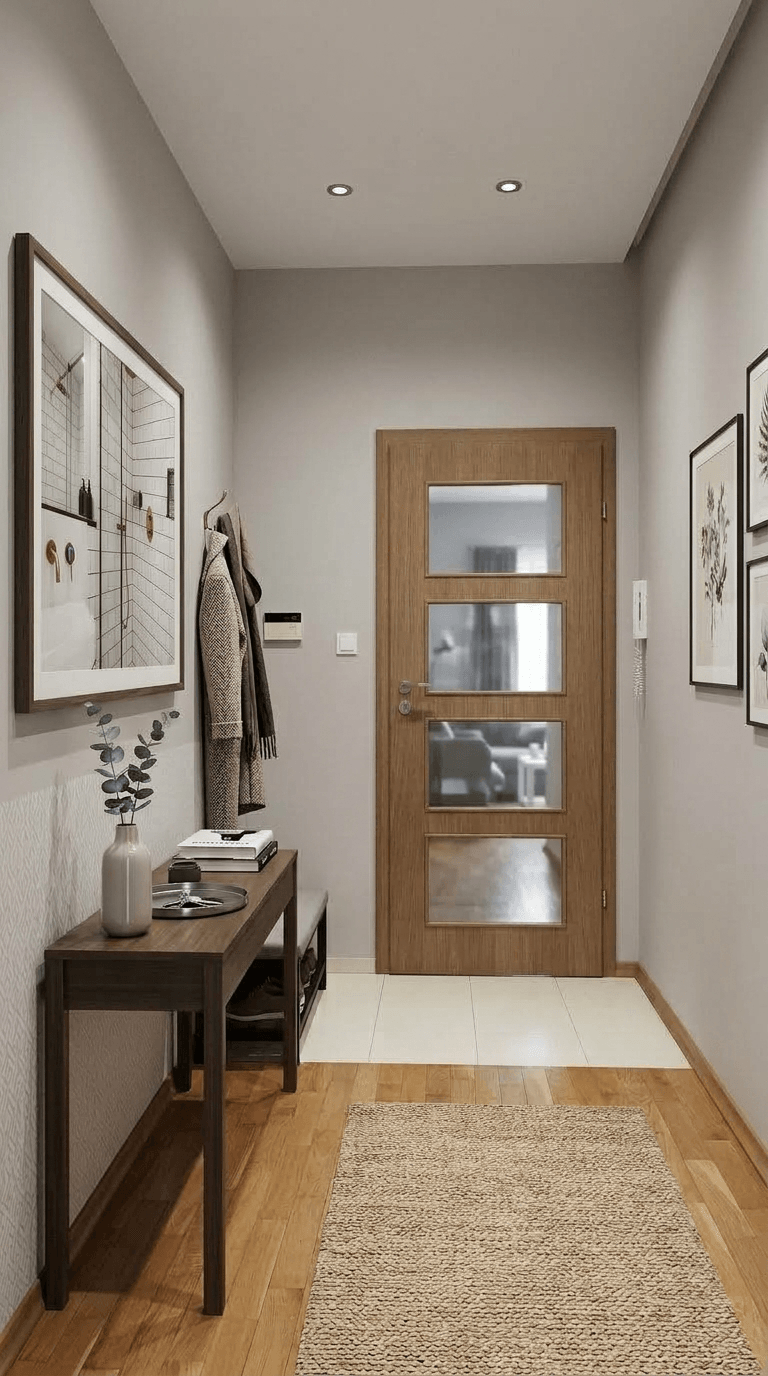 Hallway interior in no_style style — photo by GenRoom AI
