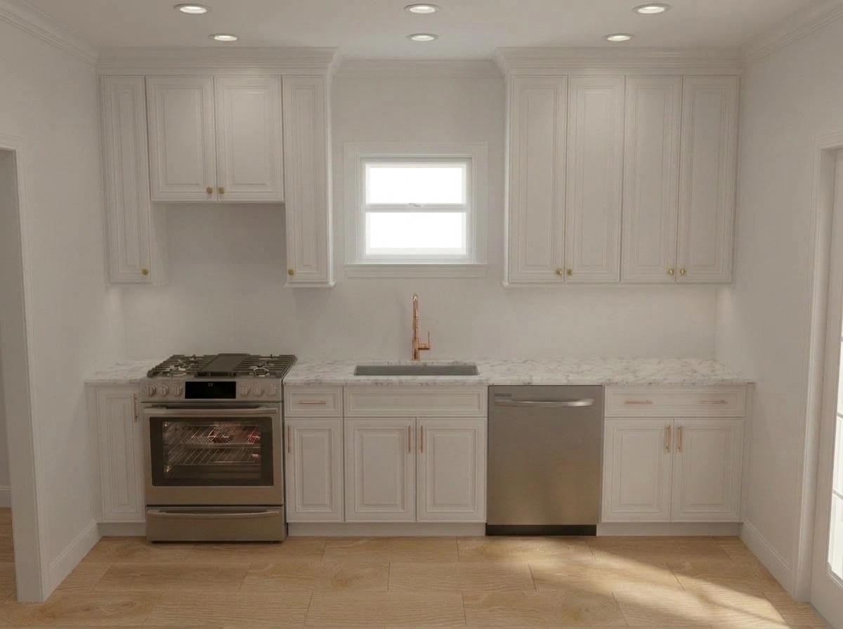 Interior design in Transitional style — Kitchen by GenRoom AI